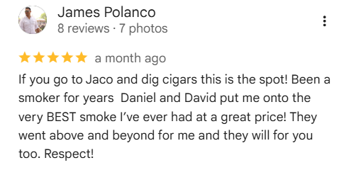 Google review screenshot