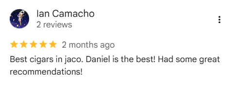 Google review screenshot