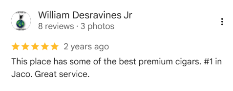Google review screenshot