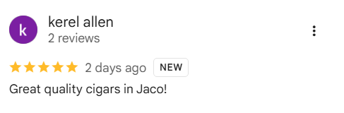 Google review screenshot
